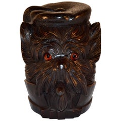 19th Century Black Forest Carved Humidor