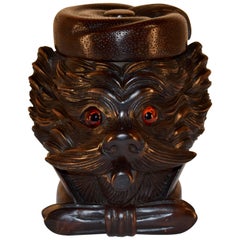 Humidor tallado Black Forest del siglo XIX