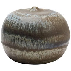 Ceramic Vase by Antonio Lampecco with Crystallization Decoration, circa 2000