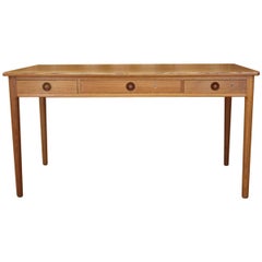 Vintage Hans Wegner Oak Desk Model AT 305 Andreas Tuck, Denmark