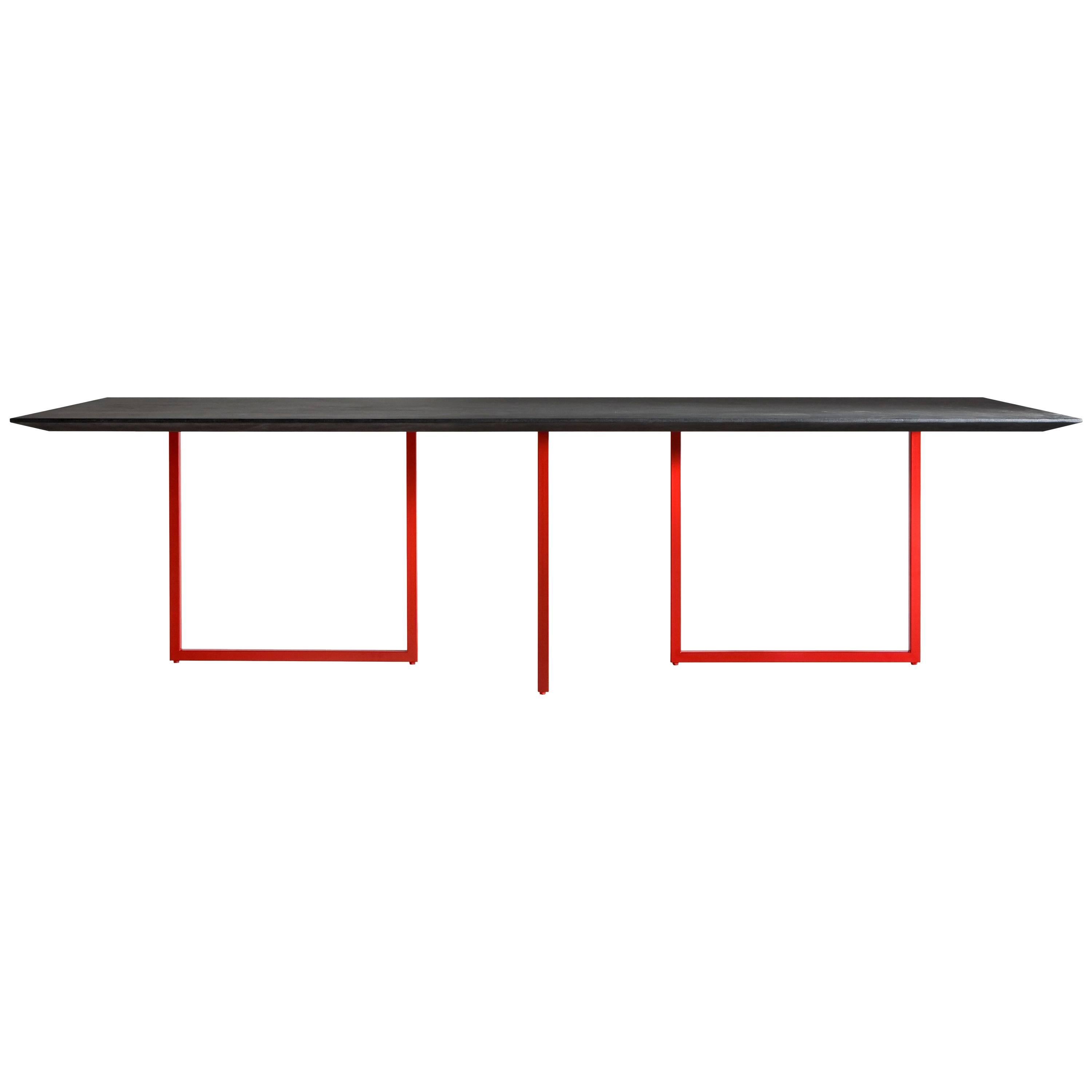 "Gazelle" Black or White Finished Dining Table by Park Associati for Driade