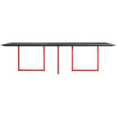 "Gazelle" Black or White Finished Dining Table by Park Associati for Driade