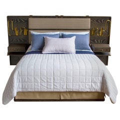 Marlton Bed + Headboard + Side Tables- handcrafted by Richard Wrightman Design