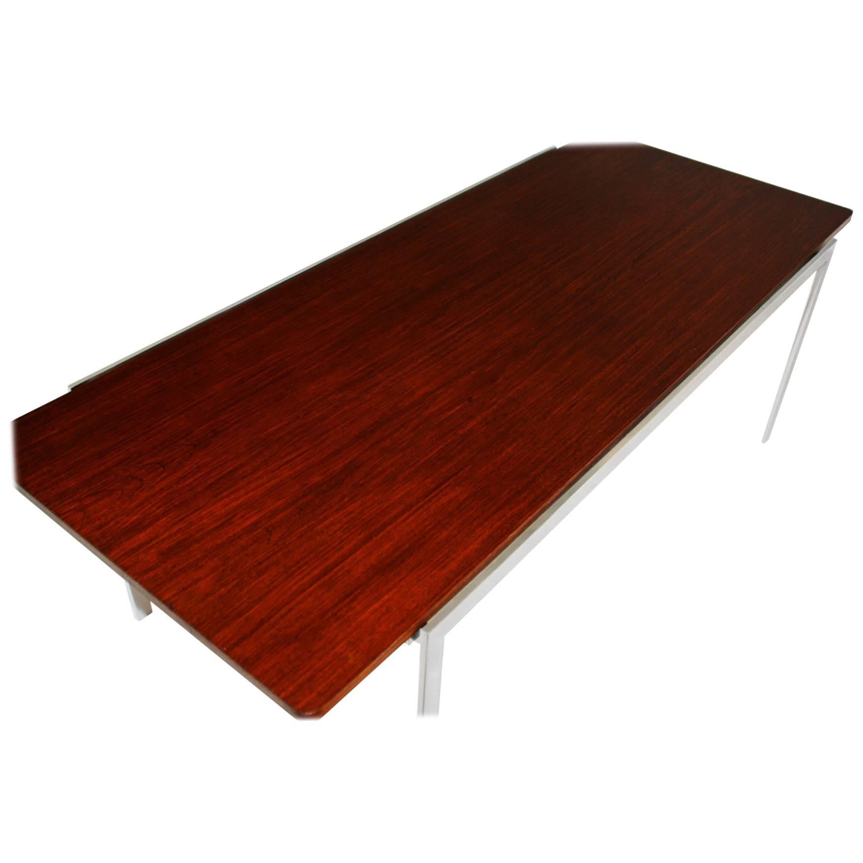 Rare 1950s Arne Jacobsen 3501 Coffee Table for Fritz Hansen For Sale