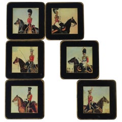 Vintage Set Royal Equine or Equestrian Horse Coasters