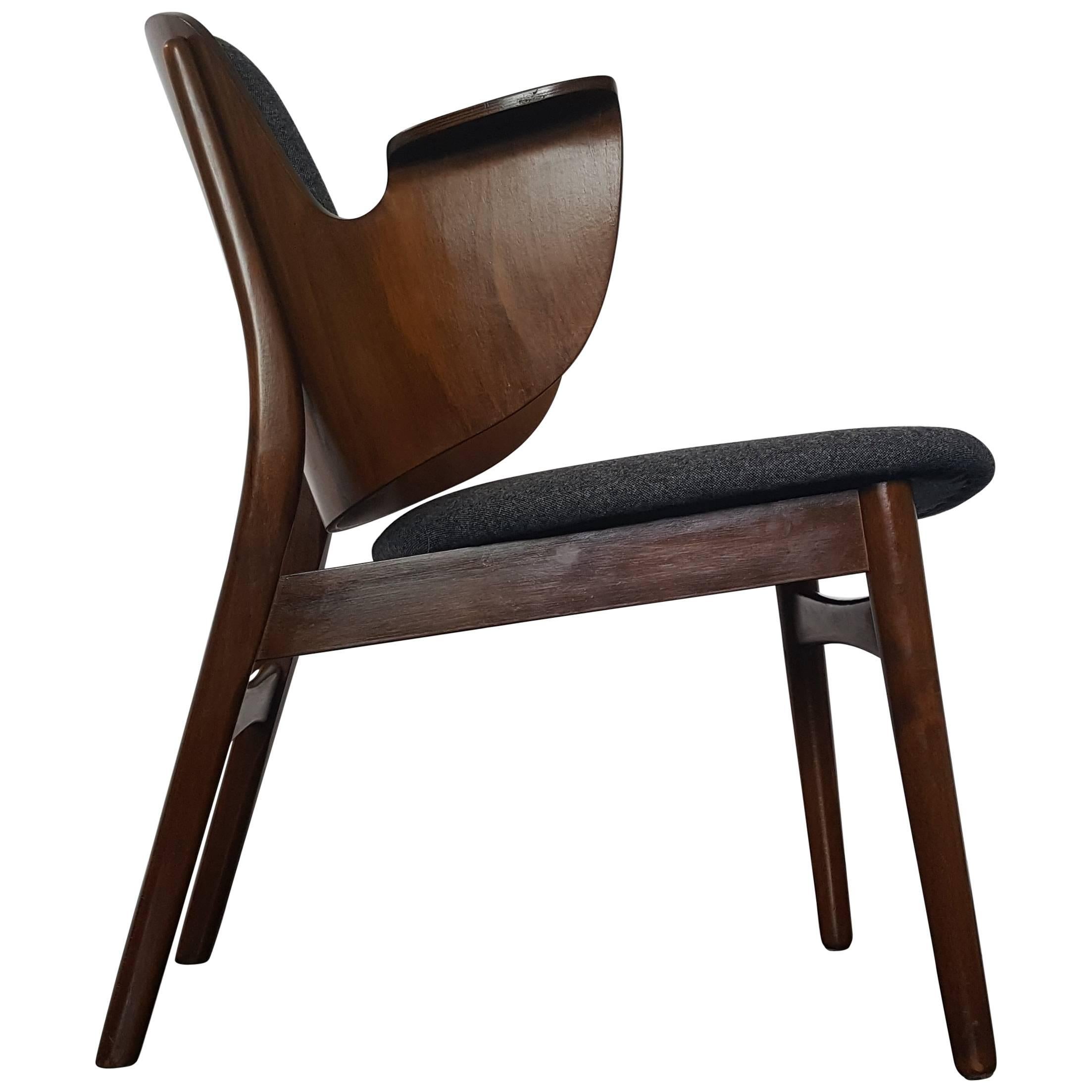 Hans Olsen Lounge Shell Chair Model 107 for Bramin Mobler, Denmark, 1950s