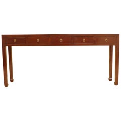 Fine Jumu Console Table with Drawers