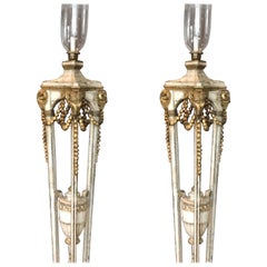 Antique Neoclassical Torchēres