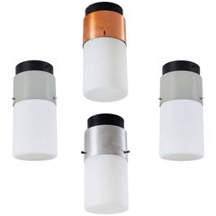 Retro Model 1245 Flush Mount Ceiling Lights by Stilnovo