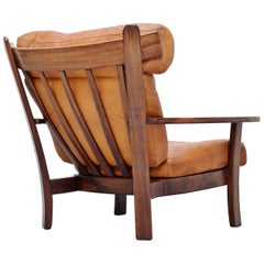 Sergio Rodrigues Style Ox Lounge Chair Brazil, 1960