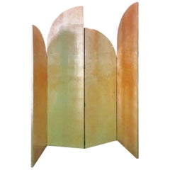 Rare Beautiful, Parchment Divider, Design Aldo Tura, 1970