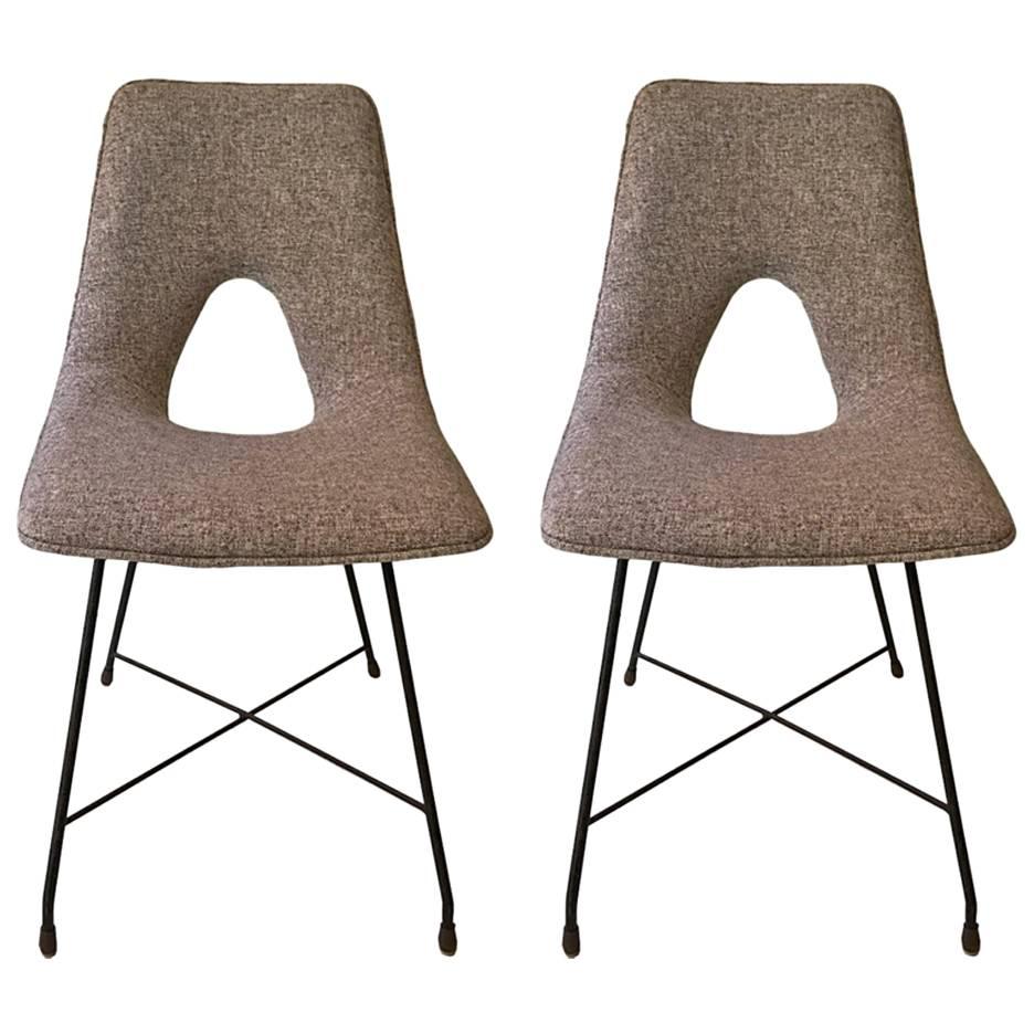 Couple of Chairs, Design Augusto Bozzi Saporiti, 1950