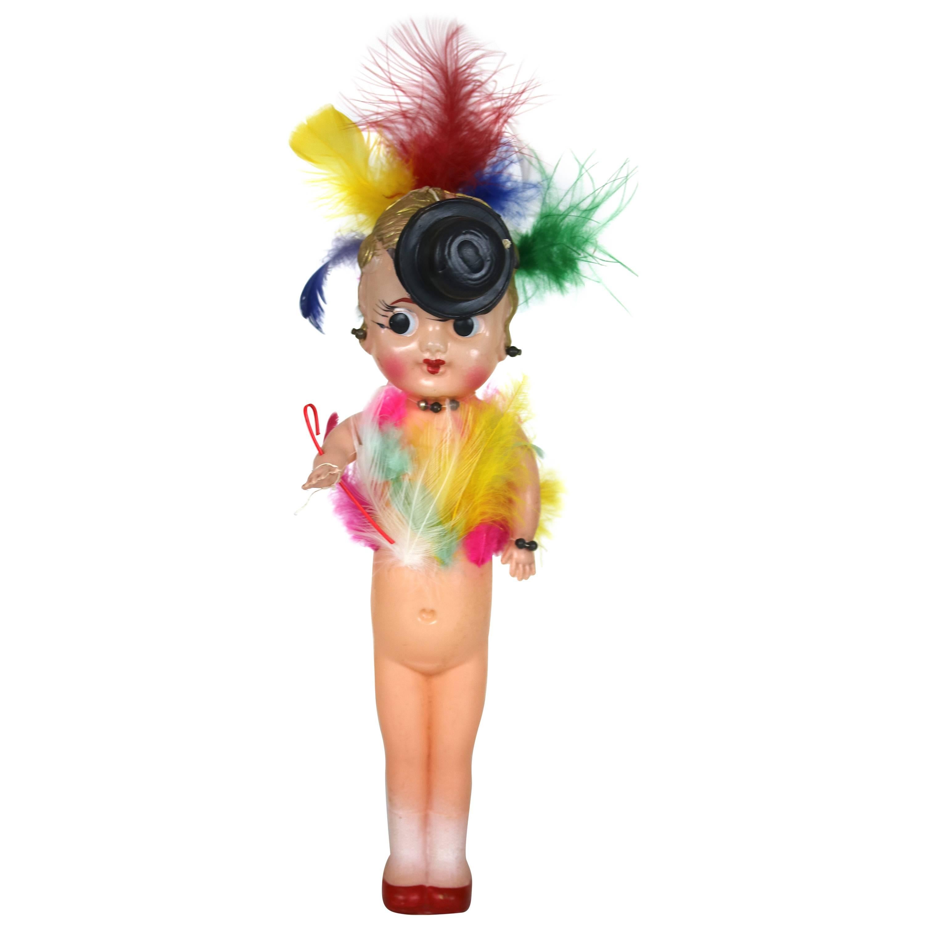Vintage 1940s Celluloid Carnival Kewpie Doll--6 Available For Sale