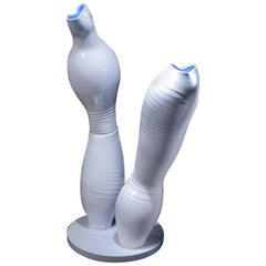 Contemporary Light as Air 'Breathing' Light Sculpture, Composition of Two