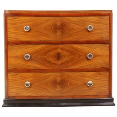 Art Deco Walnut Chest