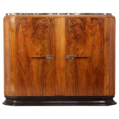 Art Deco Walnut Sideboard