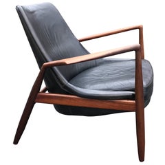 Seal Lounge Chair by Ib Kofod-Larsen for OPE Mobler, Sweden, 1960s