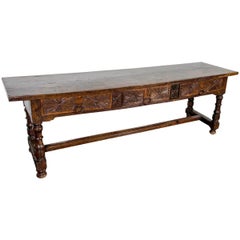 17th Century Spanish Sideboard Table
