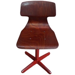 Retro Galvanitas Children's 1960 Pagwood Chair