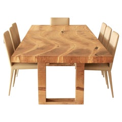 Salvaged English Oak Dining Table by Jonathan Field