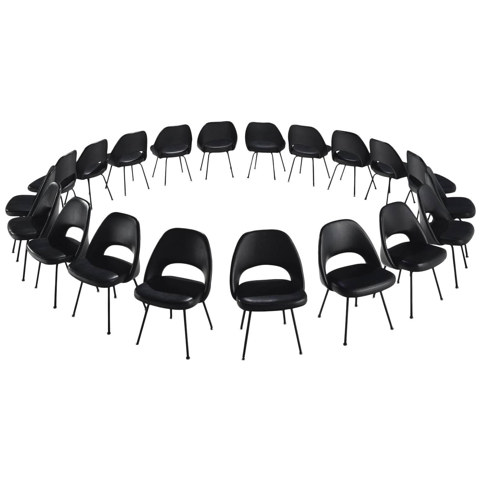 Set of 20 Chairs by Eero Saarinen for Knoll International