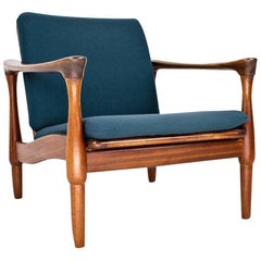 Lounge Chair in Manner of Kai Kristiansen 1960s, Danish Design