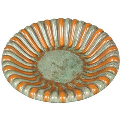 Michael Andersen, Bowl, Green and Orange, 1940s