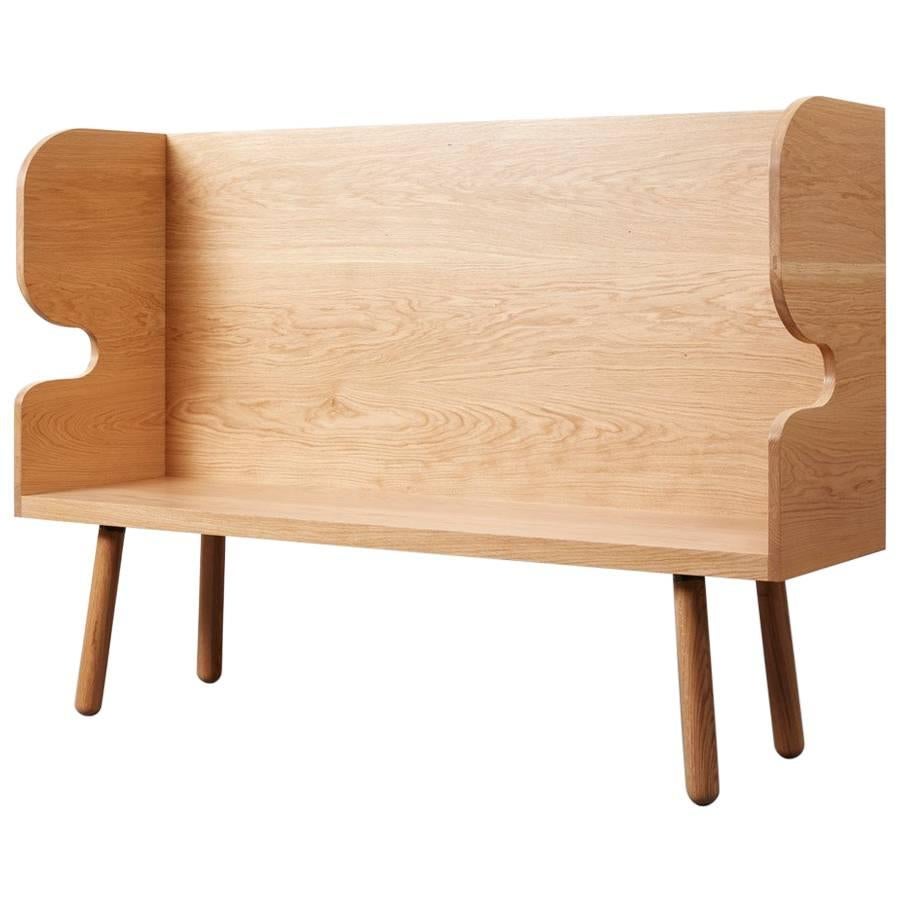 Plank Settle Bench by Sue Skeen for the New Craftsmen For Sale