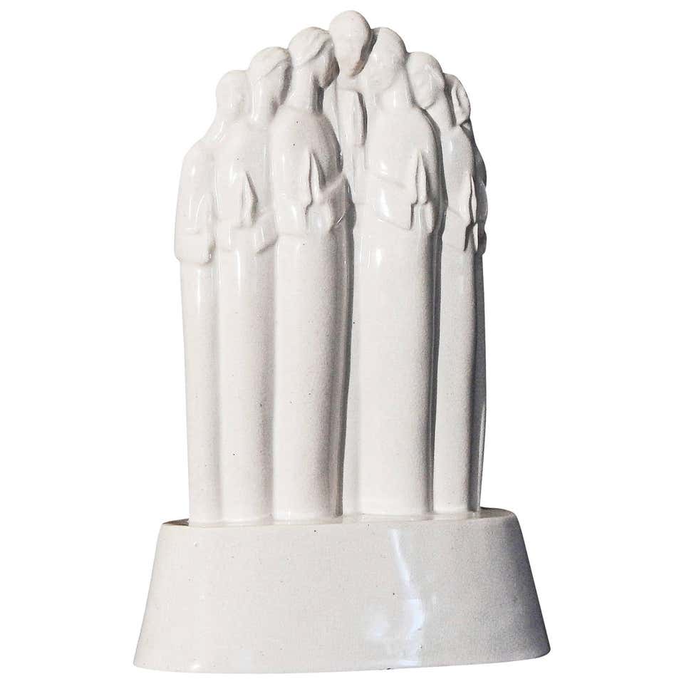 Elegant Art Deco Sculpture at 1stdibs