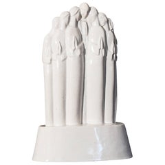 "Supplication," Art Deco Sculpture from Archipenko's Ceramic School, Woodstock