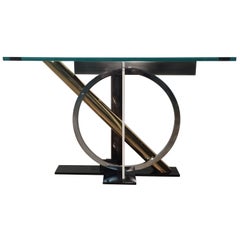 Memphis Style Console Table by Kaizo Oto for Design Institute America