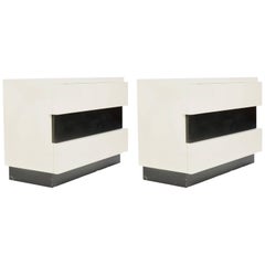 Magnificent Pair of Dan Johnson Chest of Drawers for Hayden Hall 8