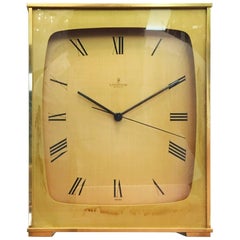 Vintage Brass Mantel Clock