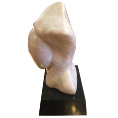 Mid-Century Modern Abstract Marble Sculpture 10