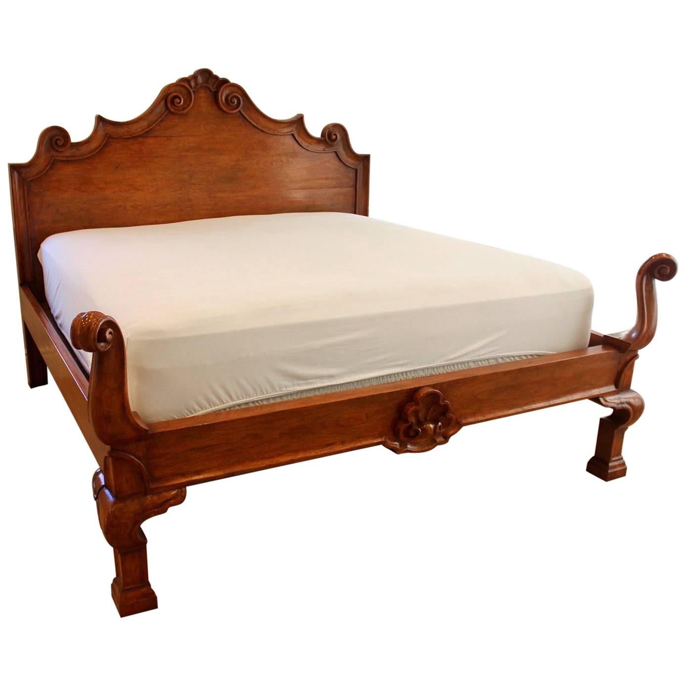 Michael Taylor Designs Italian Bed King-Size Venetian Style