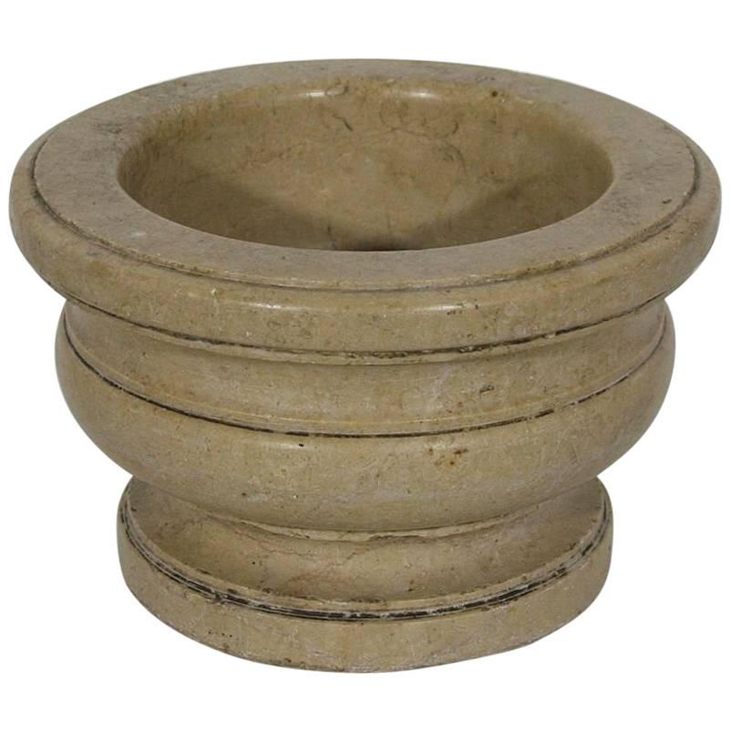 18th Century, French Large Marble Mortar