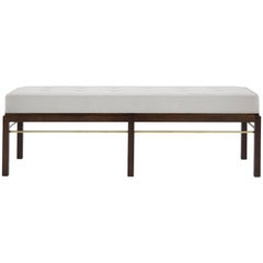 Edward Wormley for Dunbar Brass Stretcher Bench 9