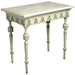 19th Century Louis-Philippe Painted Centre Table