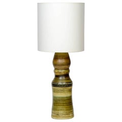Tall Vallauris Ceramic Table Lamp