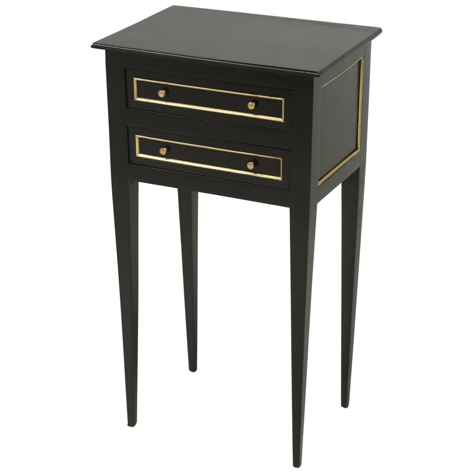 French Louis XVI Style Nightstand or End Table