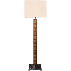 Vintage Zodiac Floor Lamp