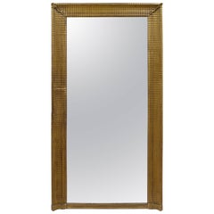 19th Century Tall French Giltwood Mirror