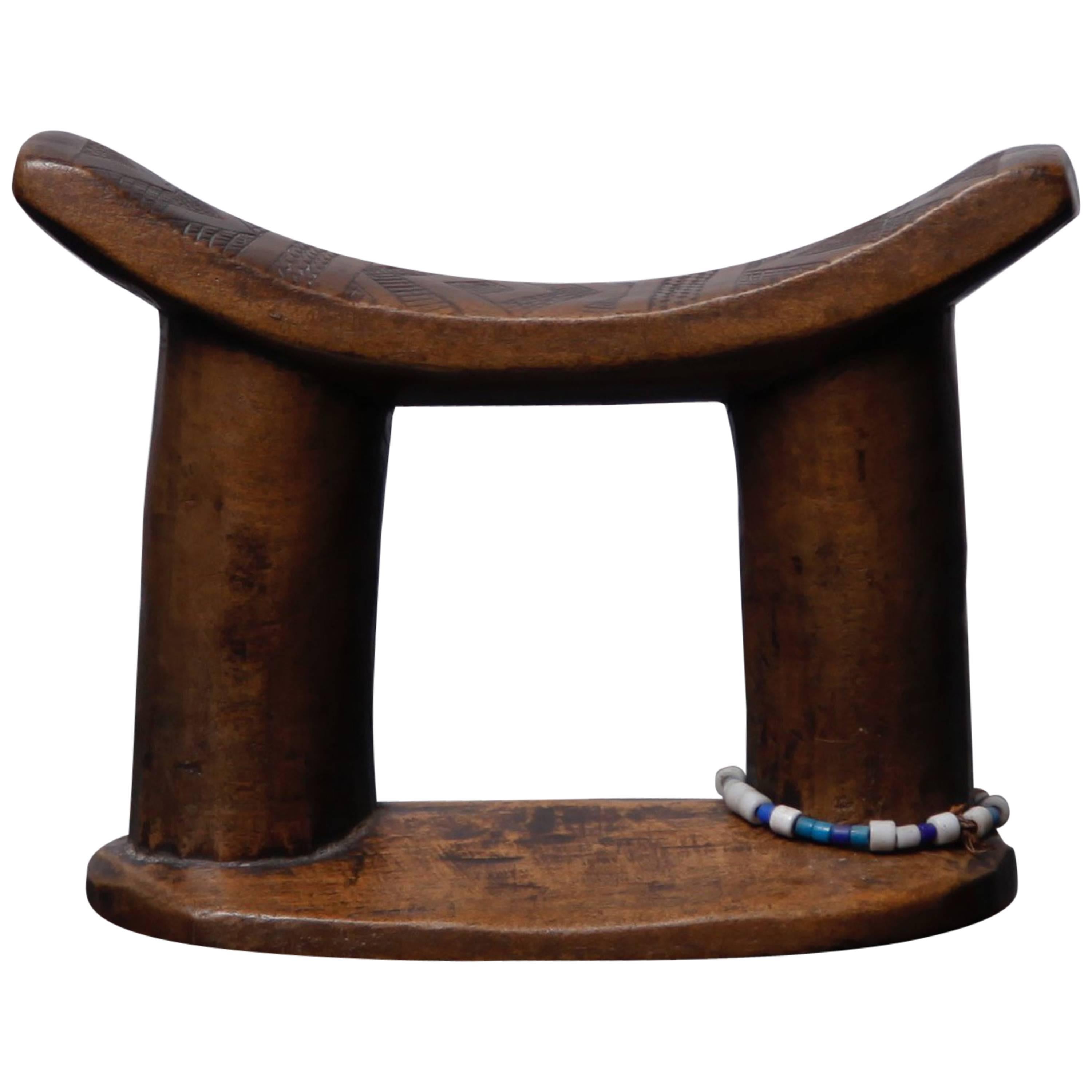 East African Wooden Headrest