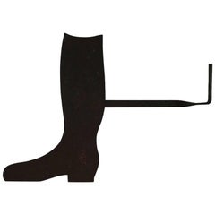 French, 19th Century Iron Shoemakers Shop Sign 5
