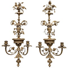 Pair of Georgian Giltwood Wall Lights