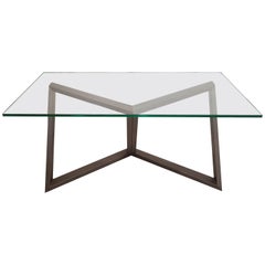 Retro 1970s Rebis Iron Table by Nato Frascà