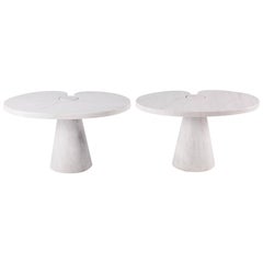 Pair of "Eros" Tables by Angelo Mangiarotti