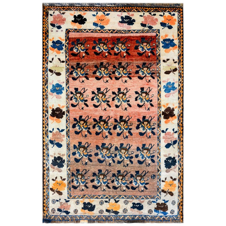 Unique Late 19th Century Shiraz Rug For Sale at 1stDibs