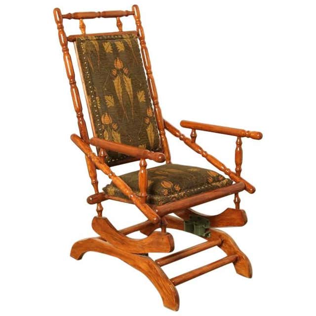 Victorian Antique Rocking Chairs 1800s - 2 For Sale on 1stDibs ...