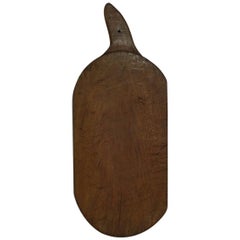 Antique French 19th Century, Wooden Chopping or Cutting Board